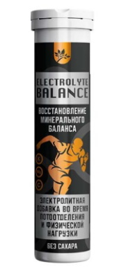 Комплекс ELECTROLYTE BALANCE восстановление минерального баланса 30гр.