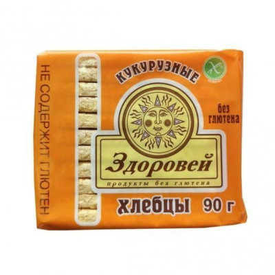 Хлебцы кукурузные "Здоровей" 90 гр.