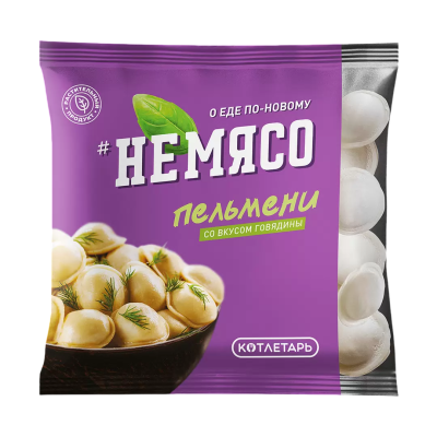 Пельмени со вкусом говядины "неМясо" 500 гр.