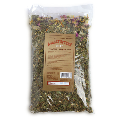 Фиточай  "Монастырский" №17 сердечно-сосудистый 100 гр. РФ