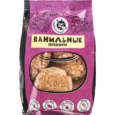Пряники без глютена Ванильные "Чудесница" 180 гр.