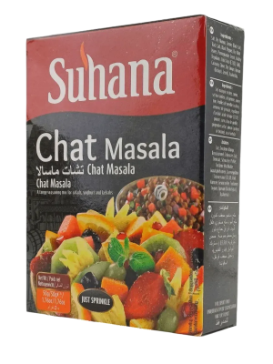 Смесь Специй для закусок и салатов Чат Масала Сухана Suhana 100г Индия