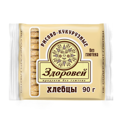 Хлебцы рисово-кукурузные "Здоровей" 90 гр.