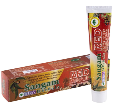 Зубная паста Red Repair 100 гр Sangam Herbals
