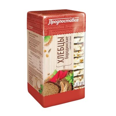 Хлебцы с морской солью Бородинские, 60 гр, РФ