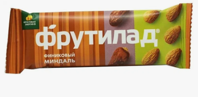 Батончик финиковый "Фрутилад с миндалём"  42 гр. Батончик финиковый "Фрутилад с миндалём"  42 гр.