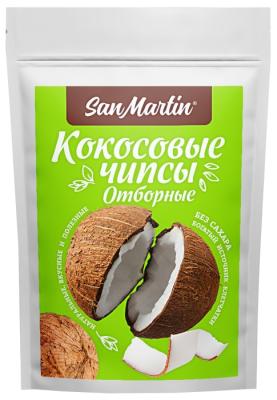 Кокосовые Чипсы отборные San Martin 40г РФ Кокосовые Чипсы отборные San Martin 40г РФ
