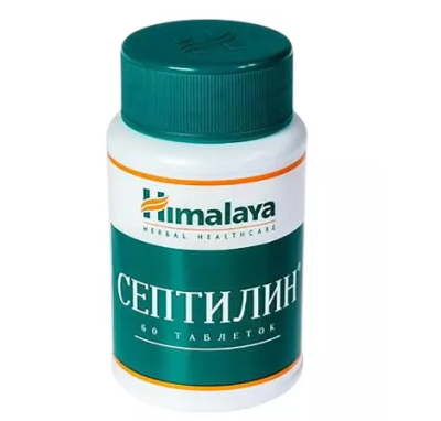 Растительный Препарат Септелин Гималая 60таб Himalaya Septilin