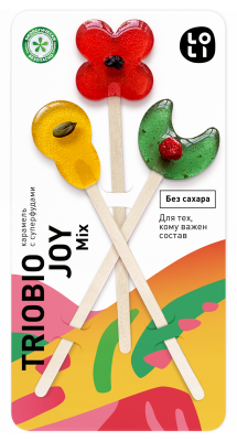 Карамель LO-LI " TRIOBIO JOY" (без сахара)