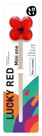 Карамель LO-LI " LUCKY RED" (без сахара)