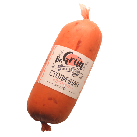 Продукт растительный Ветчина "Столичная" Dr. Grün 300 гр.