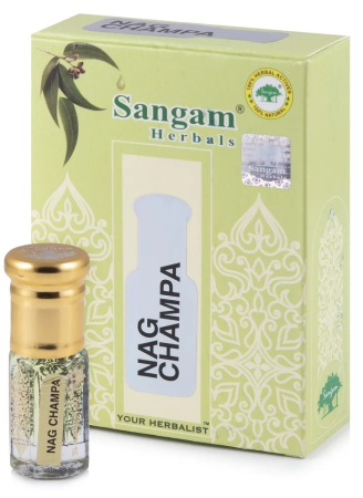 Духи масляные OMBRE NAG CHAMPA ( Омбре Наг Чампа  ) 3 мл Индия Sangam Herbals