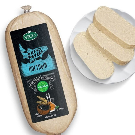 Продукт растительный "Вего Фиш" "Vego", 400 гр.