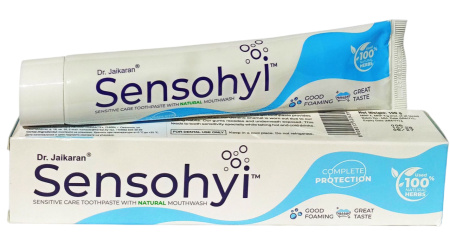 Зубная паста Сенсохай Sensohyi 100 гр  Dr.Jaikaran Индия