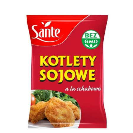 Соевый продукт "Соевые котлеты" Sante, 100г