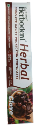 Зубная паста Хербодент Clove( Гвоздика)Toothpaste 100гр. Dr.Jaikaran