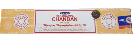 Благовония Chandan( Сандал ) Satya Nag Champa 15 гр