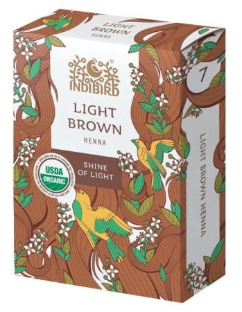 Хна светло-коричневая (Light brown henna), 100 г