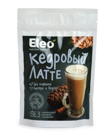 Кедровый латте без сахара "Eleo"  150 гр.