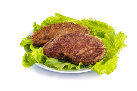 Полуфабрикат растительного происхождения  "Шницель" (зам.) 1 шт. (110гр.)