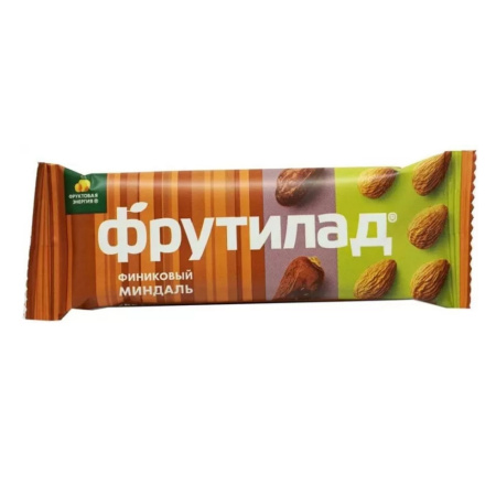 Батончик финиковый "Фрутилад с миндалём"  42 гр.