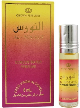 Арабские масляные духи Аль-Нурус (Al-Nourus) для женщин, 6 мл