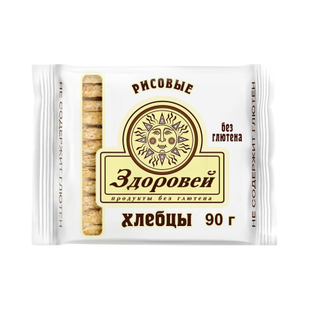 Хлебцы рисовые "Здоровей" 90 гр.
