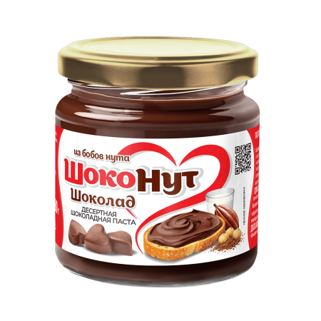 Паста десертная шоколадно-молочная стерил. со вкусом ШОКОЛАДА 200мл./190гр.