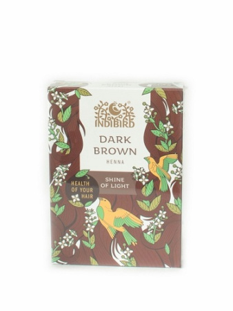 Хна тёмно-коричневая (Dark Brown Henna) 100г