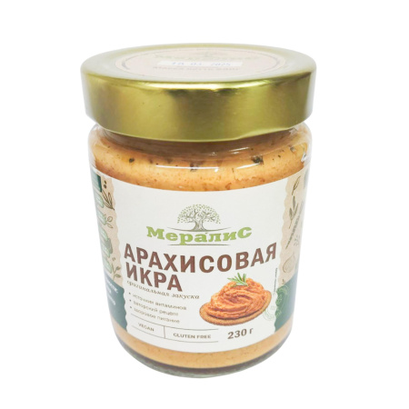 Арахисовая икра, "Мералис" 230 гр. РФ