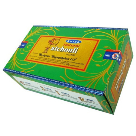 Satya благовония Natural Patchouli Натуральный пачули 15 гр.