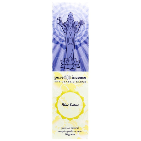 Индийские благовония Голубой лотос\ Blue Lotus, Pure in