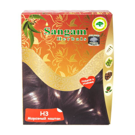 Средство по уходу за волосами Н3 Морозный каштан, 60 гр