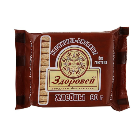 Хлебцы гречишно-рисовые "Здоровей" 90 гр.