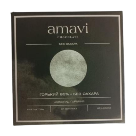 Шоколад Amavi «Горький 85%» 50 г
