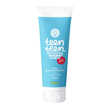 ГЕЛЬ ДЛЯ УМЫВАНИЯ ОТ ПРЫЩЕЙ И ЧЁРНЫХ ТОЧЕК С ЦИНКОМ И СЕРОЙ, 150мл