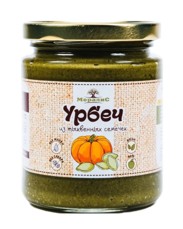 Урбеч из тыквенных семечек, "Мералис" 230 гр. РФ