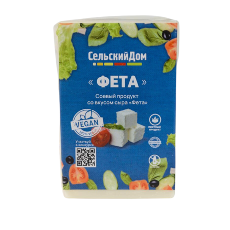 Продукт пищевой соевый с сырным вкусом "Фета" 200 гр. РФ
