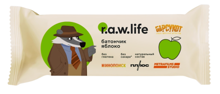 Батончик злаковый "Яблоко" R.A.W. Life для детей с 3-х летнего возраста 35гр.
