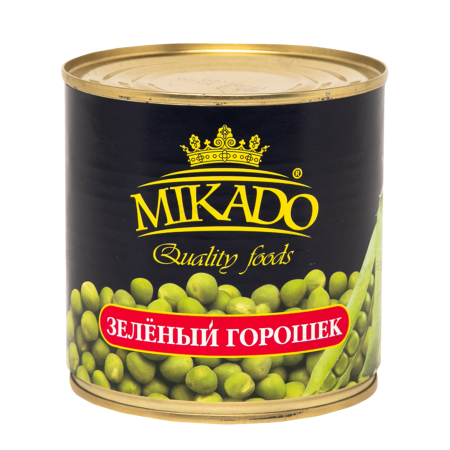 Зеленый горошек "Микадо"425 мл. ж.б.