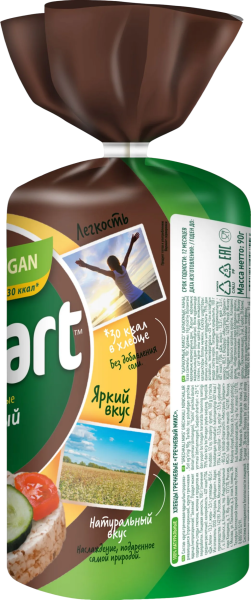 Хлебцы гречневые микс Fitstart 90гр.