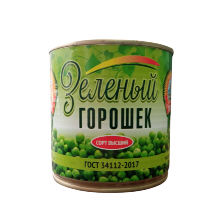 Горошек зеленый стер. "Сохраним традиции"  в/с ж/б 400 гр.