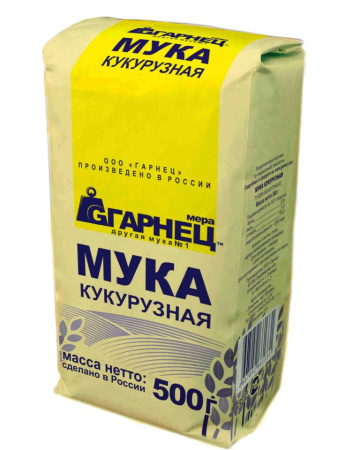 Мука "Гарнец" кукурузная  500 гр.