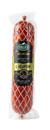 Продукт раст. Колбаса п/к с сыром "Vego" 400 гр. РФ