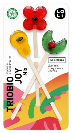 Карамель LO-LI " TRIOBIO JOY" (без сахара)