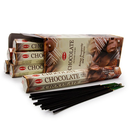HEM благовония угольные  Chocolate Шоколад 20 гр.