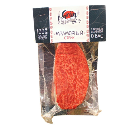Продукт растительный Стейк "Мраморный" Dr. Grün 200 гр.