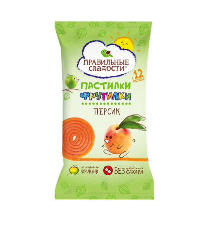 Пастилки "Фрутилки" Персик 15гр. РБ