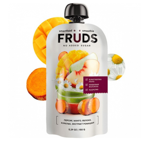 Пюре для детского питания  из яблок, персика и манго  150 г, РБ