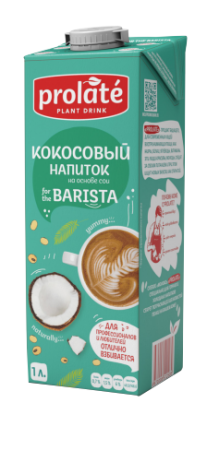 Напиток Кокосовый  Barista "PROLATE" 1л. РФ